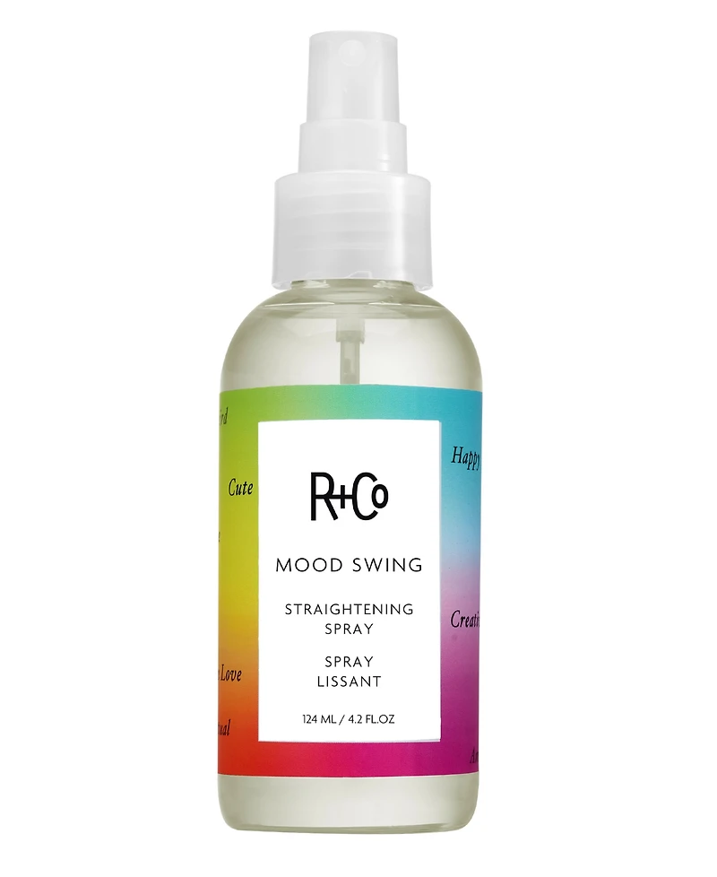 R+Co Mood Swing Straightening Hair Spray, 4.2 oz.