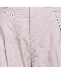 Pre-Owned Isabel Marant Women's Light Purple Cotton Pleated Trousers