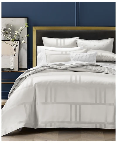 Hotel Collection Structure Silver 3-Pc. Comforter Set, King, Exclusively at Macy's
