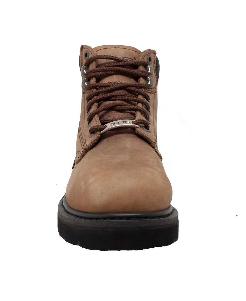 AdTec Men's 6" Steel Toe Work Boot