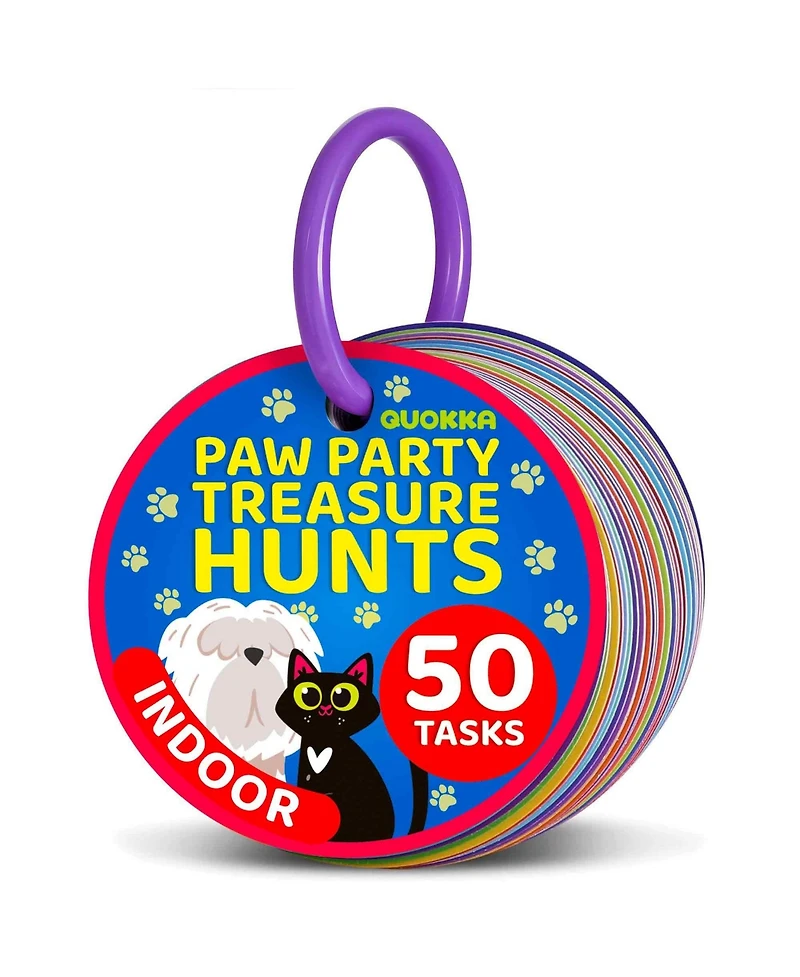 Quokka Scavenger Hunt Game for Toddlers 3-5 – 50 Toddler Activities Indoor Cards Set