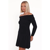 Petal and Pup Women's Francisco Long Sleeve Mini Dress