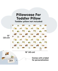 KeaBabies Toddler 13X18 Pillowcase, Soft Waterproof Pillow Protector Cover for Kids, Boys, Girls, Travel