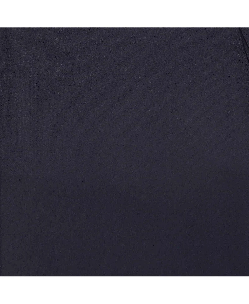 Pre-Owned Chloe Women's Navy Blue Crepe Tie-Up Detail Anthraci Robe Dress