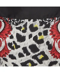 Pre-Owned Versace Women's Collection Multicolor Printed Silk Mini Dress