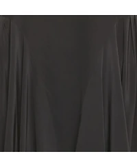 Pre-Owned Balenciaga Women's Black Silk Halter Neck Asymmetric Dress