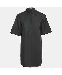 Pre-Owned Dolce & Gabbana Women's Black Cotton Oversize Tunic