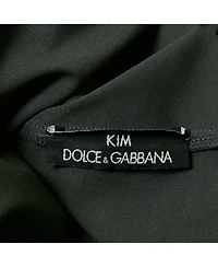 Pre-Owned Dolce & Gabbana Women's X Kim Grey Jersey Off-Shoulder Maxi Dress