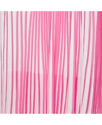 Pre-Owned Stella Mccartney Women's Pink/red Pleated Crepe Sleeveless Dress