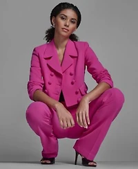 Bcbg Womens Pink Suit