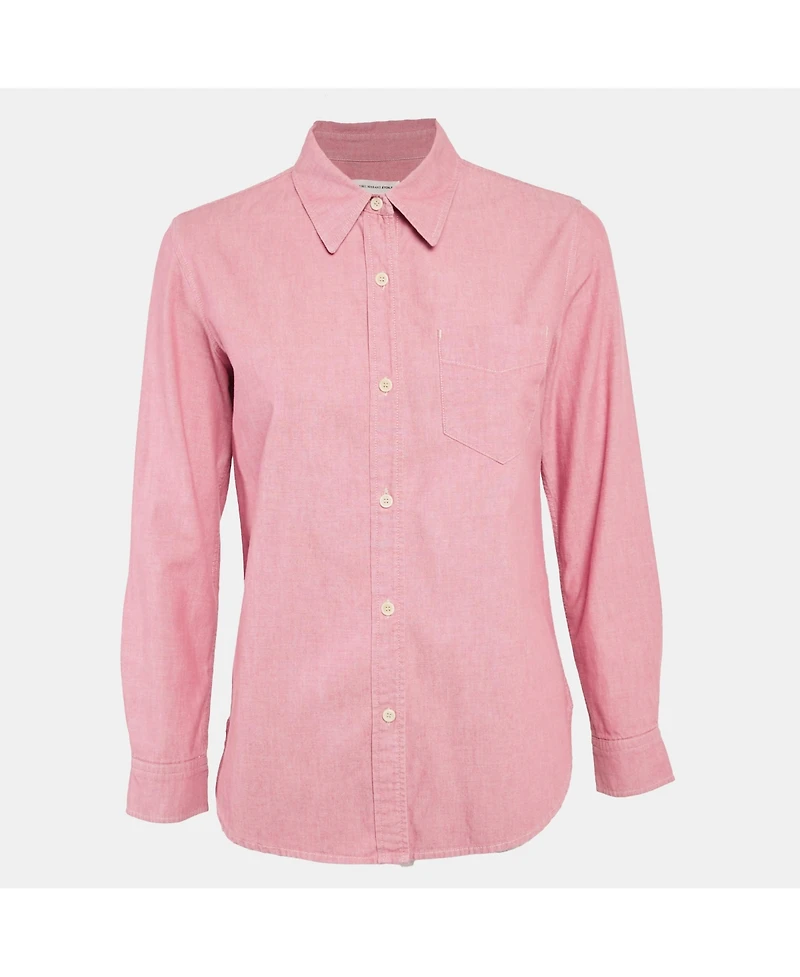 Pre-Owned Isabel Marant Women's Etoile Pink Cotton Long Sleeve Shirt