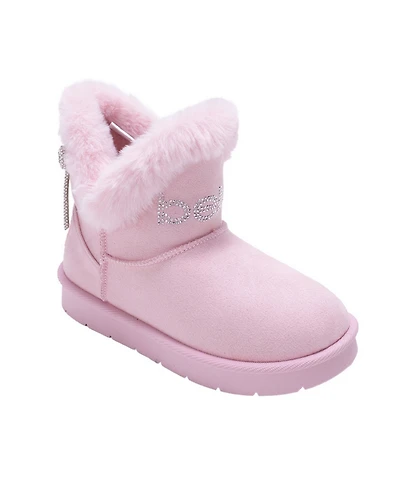 Bebe Girls' 1-13 Rhinestone Bow Details Winter Boots