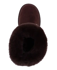 Bebe Girls' 1-13 Cuff Rhinestone Logo Boots