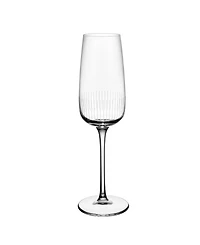 Villeroy & Boch Afina Flute Champagne Glasses, Set of 4