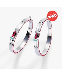 Hot Wheels Racecar Hoop Earrings
