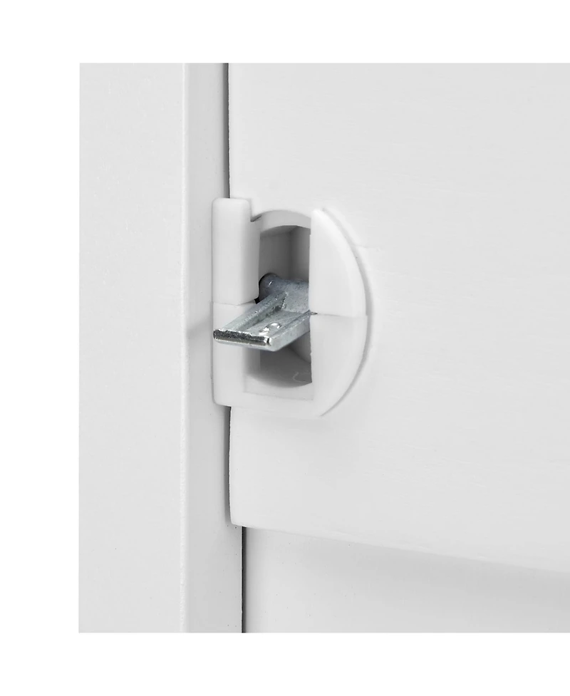 Streamdale Furniture Hall Tree Entryway Bench with Rattan Door and Storage (40.16" x 18.58" x 64.17")