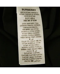 Pre-Owned Burberry Women's Black Logo Embroidered Jersey T-Shirt