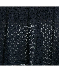 Pre-Owned Chloe Women's Navy Blue Lace Asymmetric Strapless Top