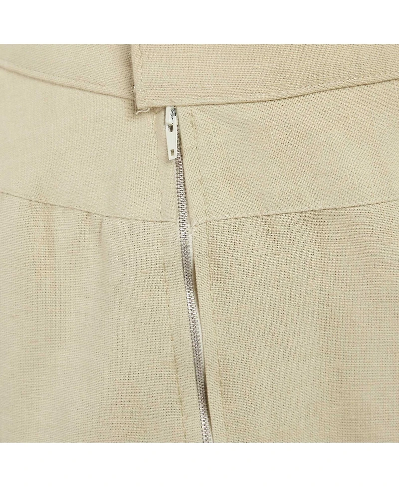 Pre-Owned Chloe Women's Pre-Owned Chloé Vintage Cream Cotton Pencil Skirt