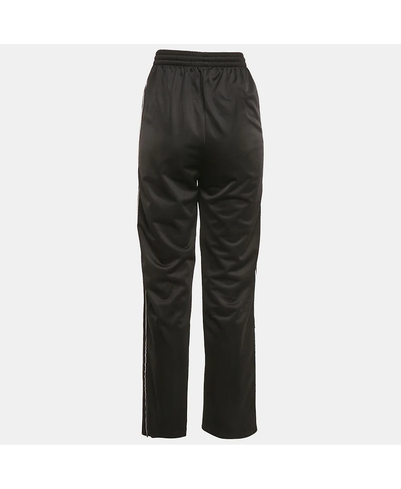 Pre-Owned Balenciaga Women's Logo Striped Jersey Track Pants