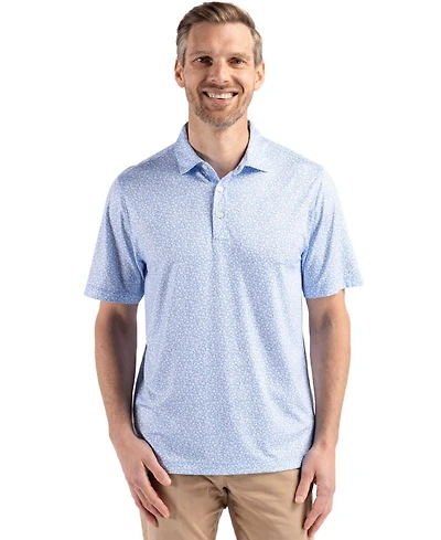 Cutter & Buck Men's Pike Eco Flora Print Recycled Polo