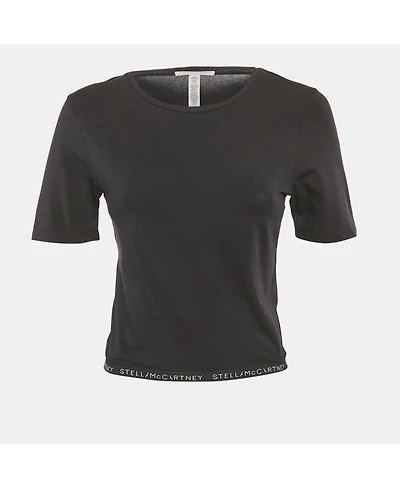 Pre-Owned Stella Mccartney Women's Logo Band Jersey T-Shirt