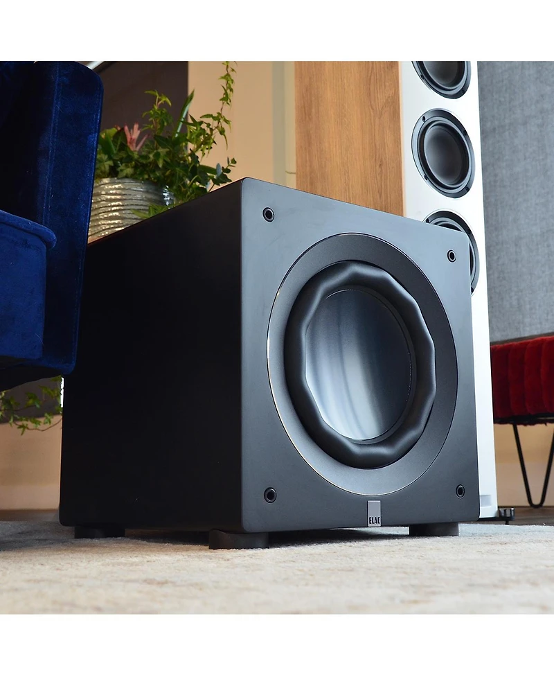 Elac RS500 Varro Reference 10 Inch Smart Subwoofer - Each (Satin Black)
