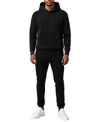 Galaxy By Harvic Men's Pull-On Hoodie and Sweatpants Set, 2-Piece