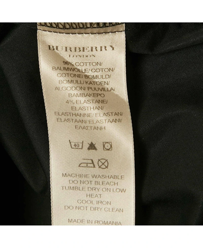 Pre-Owned Burberry Women's London Checker Print Cotton T-Shirt