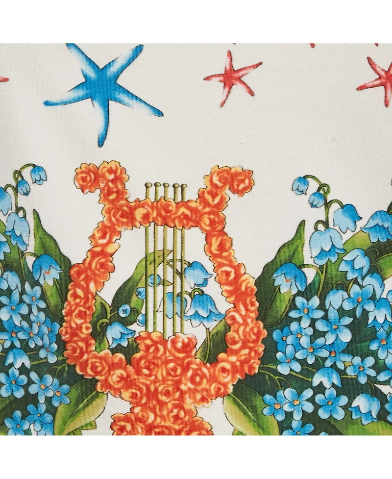 Pre-Owned Versace Women's Jeans Couture Printed Cotton Knit Tank Top