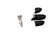 Sohi Women's The Dented Three Finger Ring