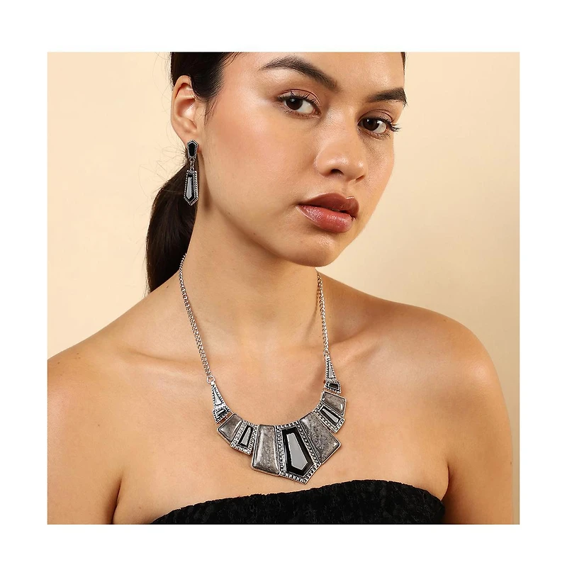 Sohi Geometric Jewellery Set