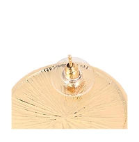 Women's The Enamel-Coin Stud Earrings - California Gold