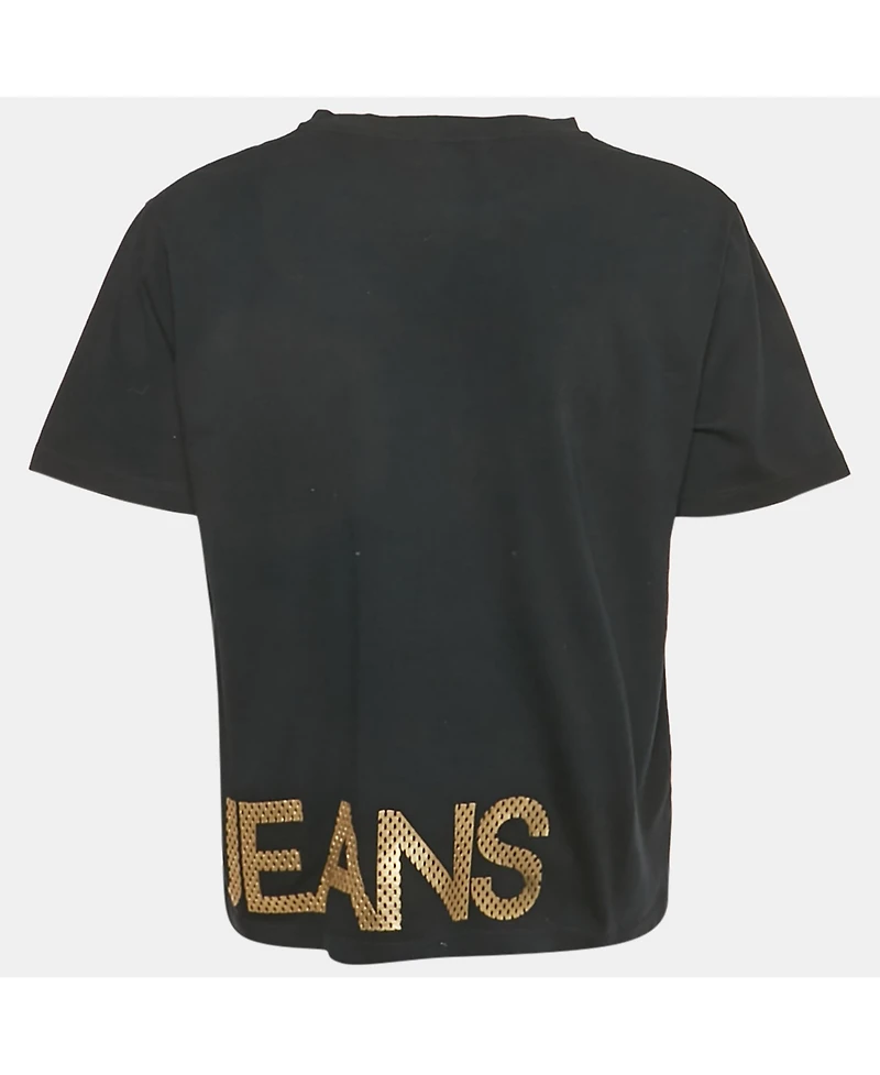 Pre-Owned Versace Women's Jeans Cotton T-Shirt