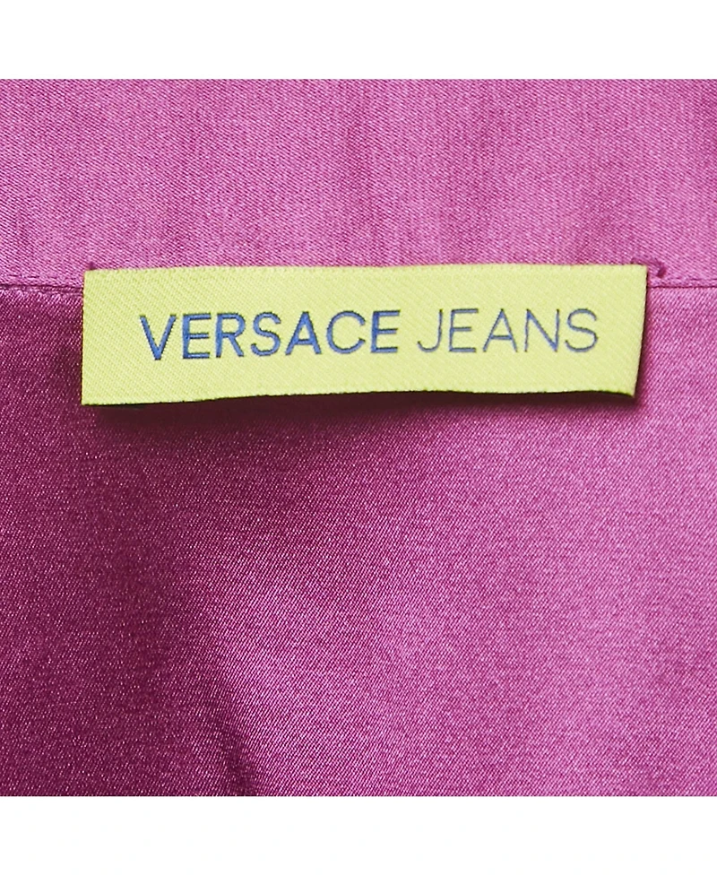 Pre-Owned Versace Women's Silk Full Sleeve Shirt