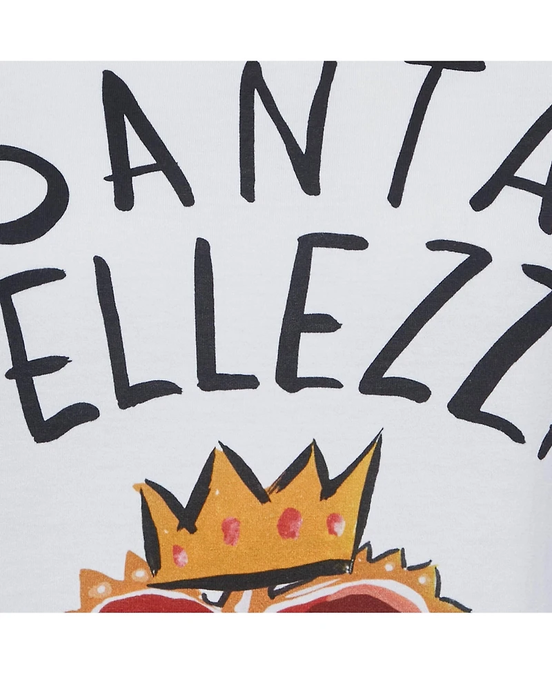 Pre-Owned Dolce & Gabbana Women's Santa Belleza Print Jersey T-Shirt