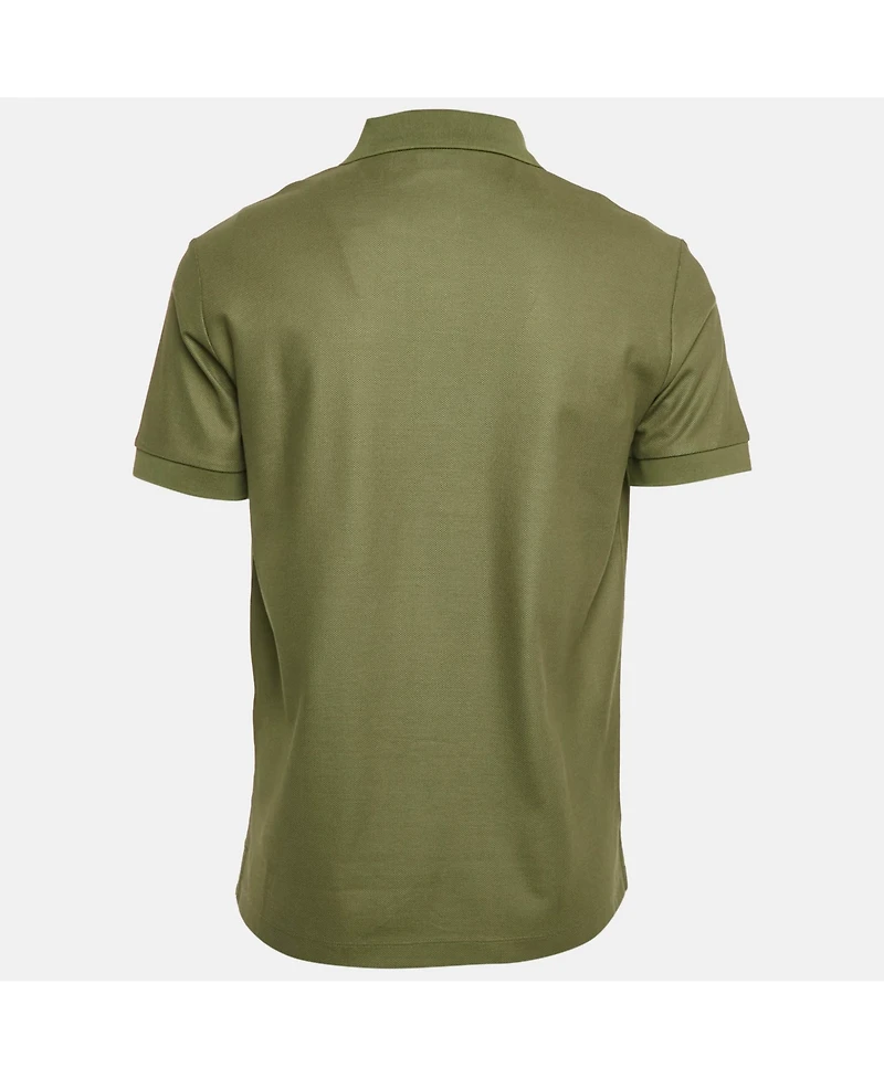 Pre-Owned Burberry Men's Pique Cotton Polo T-Shirt
