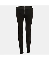 Pre-Owned Stella Mccartney Women's Black Knit Skinny Pants