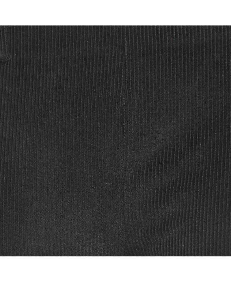 Pre-Owned Balenciaga Women's Black Textured Corduroy Slim Fit Trousers