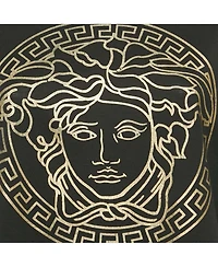 Pre-Owned Versace Women's Medusa Print Jersey T-Shirt