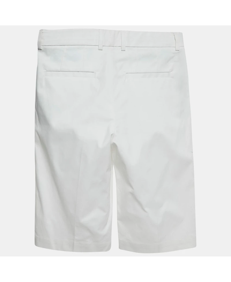 Pre-Owned Dolce & Gabbana Men's Dolce & Gabbana Pre-Owned White Cotton Bermuda Shorts
