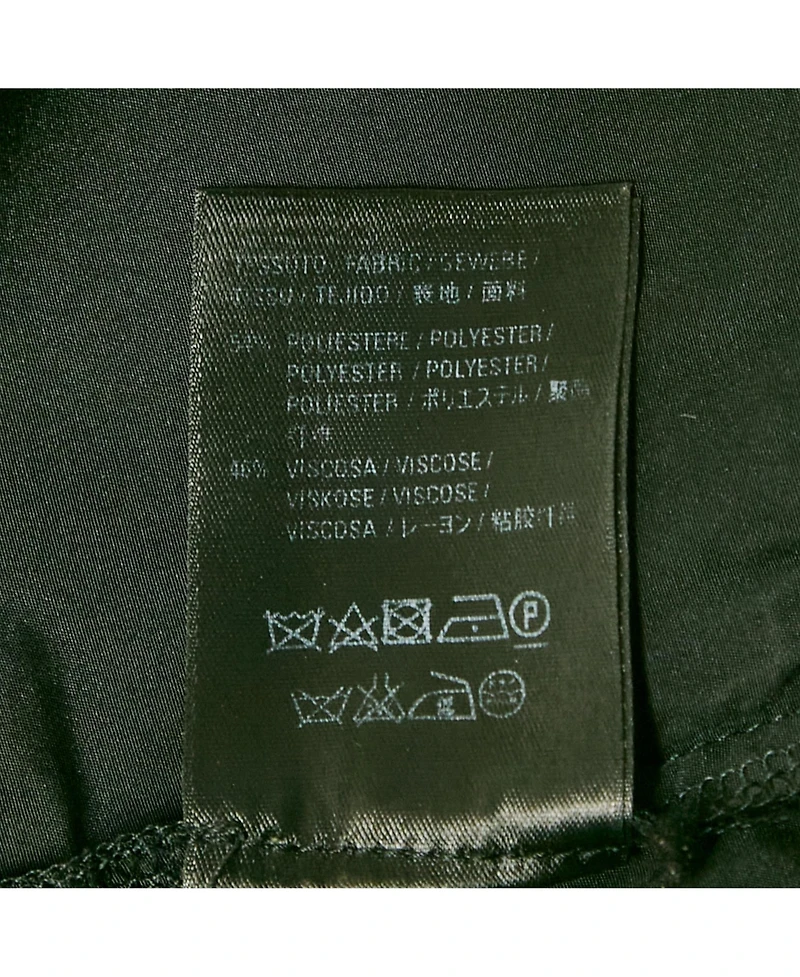 Pre-Owned Balenciaga Women's Black Synthetic Detachable Track Pants