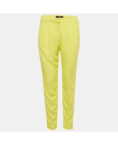 Pre-Owned Versace Women's Pre-Owned Versus Versace Crepe Pleated Trousers