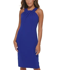 Calvin Klein Women's Halter Neck Midi Dress