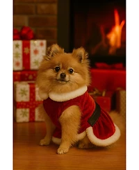 Parisian Pet Mrs Claus Winter Dress