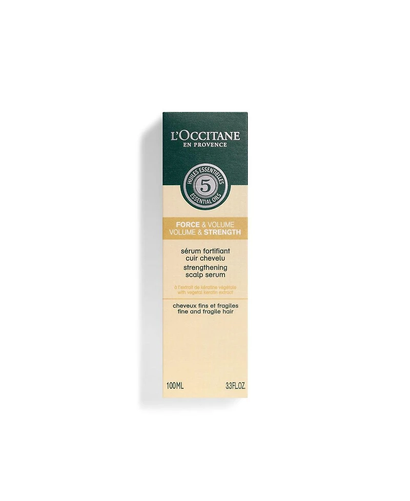 L'Occitane Volume & Strength Strengthening Scalp Serum 3.30 fl oz
