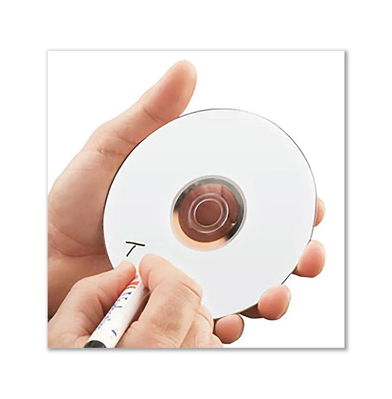 Verbatim 94712 700 Mb/80 min 52x Cd-r Recordable Disc - White (100/Pack)