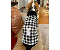 Parisian Pet Buffalo Checkered Sweater