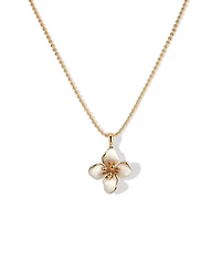 Rc Retro Chic Iris Blossom Pendant Neckalce