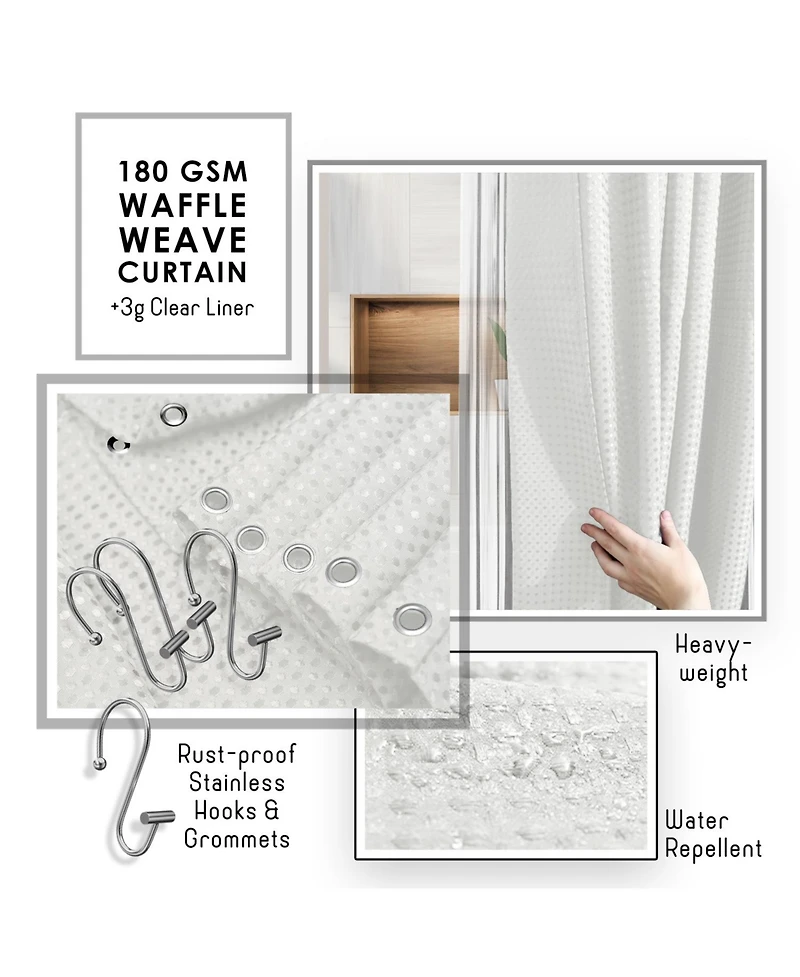 Clara Clark Piece Complete Bathroom & Vanity Accessories Set